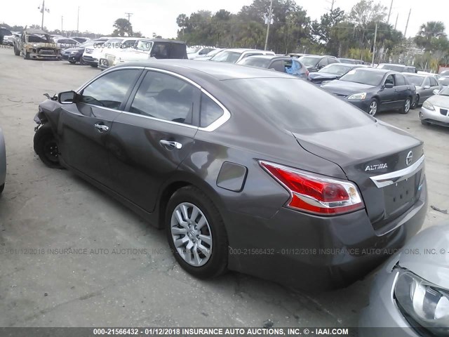 1N4AL3AP4DN464433 - 2013 NISSAN ALTIMA 2.5/S/SV/SL GRAY photo 3