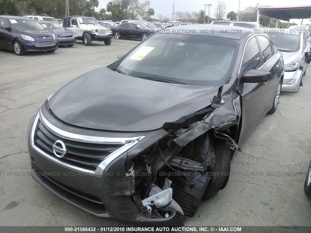 1N4AL3AP4DN464433 - 2013 NISSAN ALTIMA 2.5/S/SV/SL GRAY photo 6