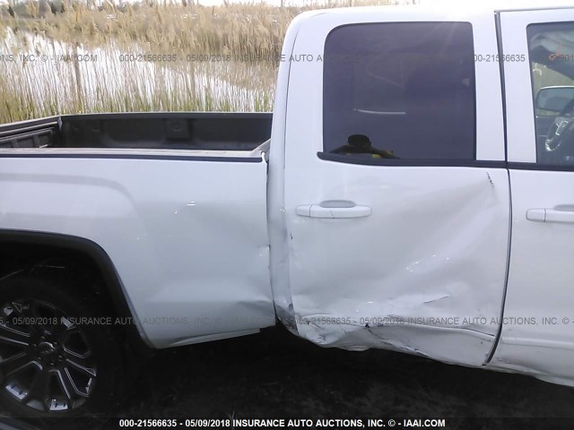 1GTV2NECXHZ152245 - 2017 GMC SIERRA K1500 SLT WHITE photo 6