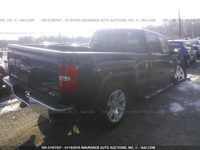 1GTV2MEC5GZ316994 - 2016 GMC SIERRA K1500 SLE BLACK photo 4