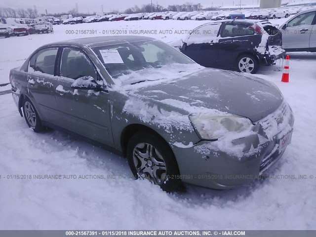 1G1ZS51876F218082 - 2006 CHEVROLET MALIBU LS BROWN photo 1
