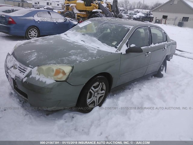 1G1ZS51876F218082 - 2006 CHEVROLET MALIBU LS BROWN photo 2