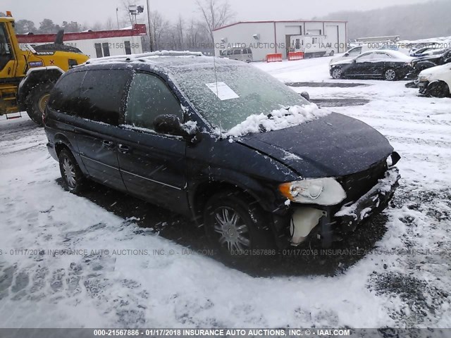 2A8GP64L16R813002 - 2006 CHRYSLER TOWN & COUNTRY LIMITED BLUE photo 1