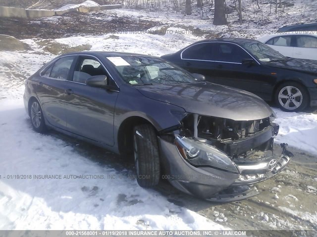 4T1BF1FK9HU281236 - 2017 TOYOTA CAMRY LE/XLE/SE/XSE 灰色 照片 1