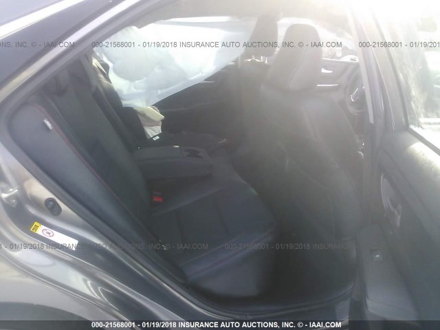 4T1BF1FK9HU281236 - 2017 TOYOTA CAMRY LE/XLE/SE/XSE 灰色 照片 8