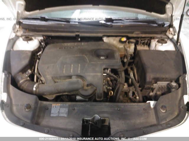 1G1ZC5EU4BF364826 - 2011 CHEVROLET MALIBU 1LT 白色 照片 10