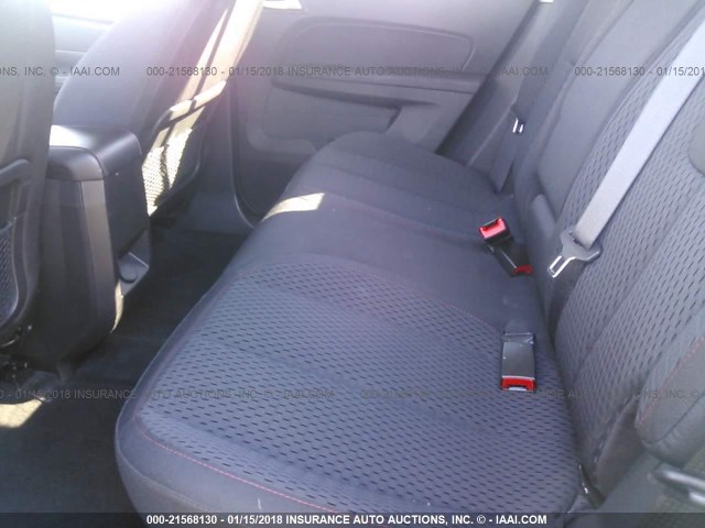 2GKALMEK7C6201973 - 2012 GMC TERRAIN SLE BLACK photo 8