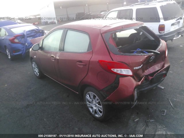 JM1DE1KZ0E0173254 - 2014 MAZDA MAZDA2 SPORT BROWN photo 3