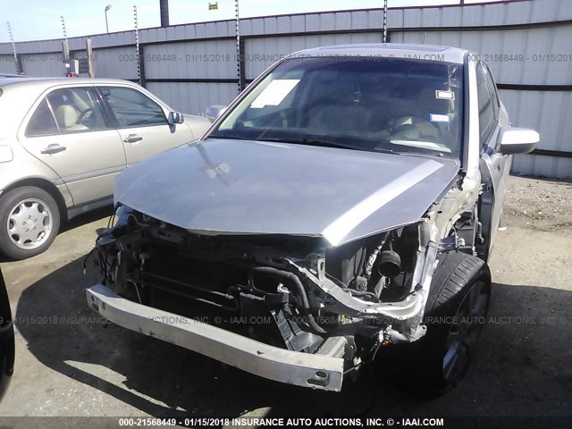 5J8TB2H22BA001299 - 2011 ACURA RDX GRAY photo 6