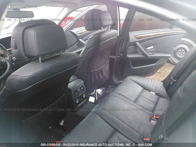 WBANV9C57AC136691 - 2010 BMW 535 XI Gris photo 8