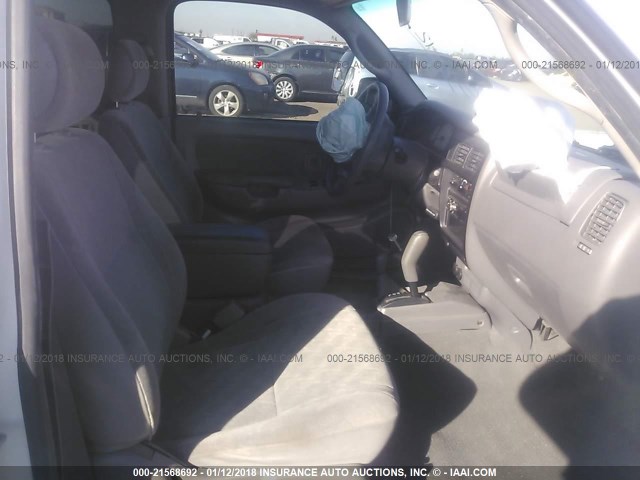 5TEHN72NX3Z302809 - 2003 TOYOTA TACOMA DOUBLE CAB თეთრი ფოტო 5