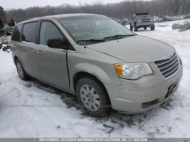 2A8HR44E39R552254 - 2009 CHRYSLER TOWN & COUNTRY LX GOLD photo 1