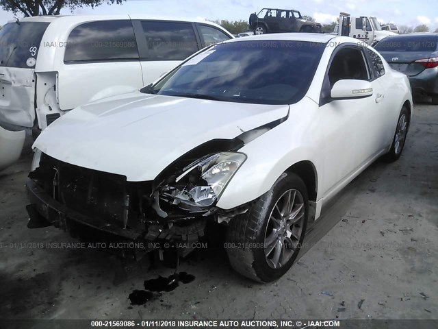 1N4BL24E48C168600 - 2008 NISSAN ALTIMA 3.5SE WHITE photo 2