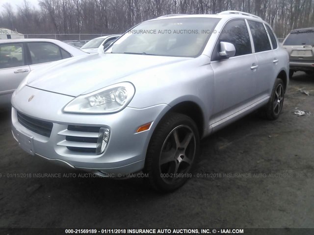 WP1AA2AP0ALA03911 - 2010 PORSCHE CAYENNE SILVER photo 2