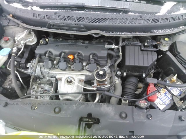2HGFG12998H512629 - 2008 HONDA CIVIC EXL 银色 照片 10