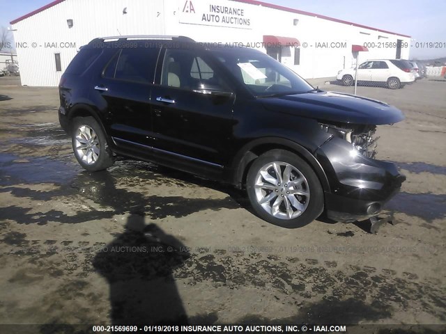 1FM5K8F8XEGB67939 - 2014 FORD EXPLORER LIMITED 黑色 照片 1