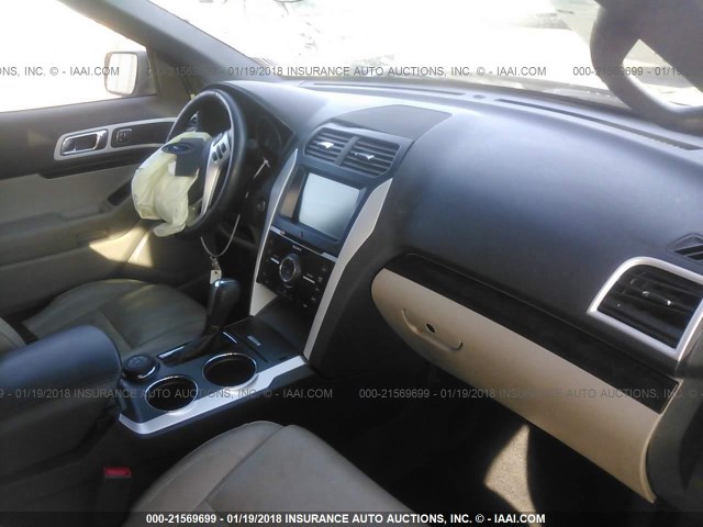 1FM5K8F8XEGB67939 - 2014 FORD EXPLORER LIMITED 黑色 照片 5