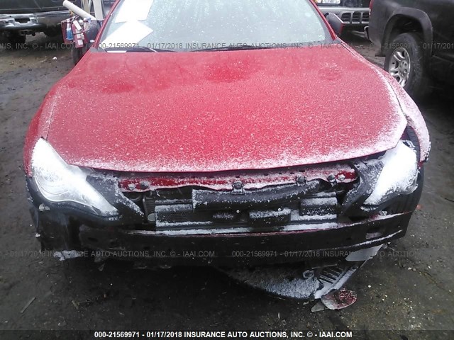 JF1ZNAA13D2728742 - 2013 TOYOTA SCION FR-S 红色 照片 6