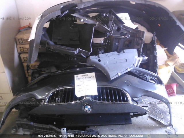 WBA3V7C51FP772907 - 2015 BMW 428 I/SULEV GRAY photo 6