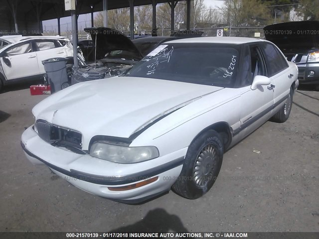 1G4HP52K8XH462209 - 1999 BUICK LESABRE CUSTOM WHITE photo 2