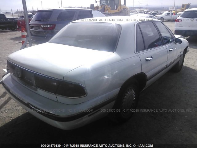 1G4HP52K8XH462209 - 1999 BUICK LESABRE CUSTOM WHITE photo 4