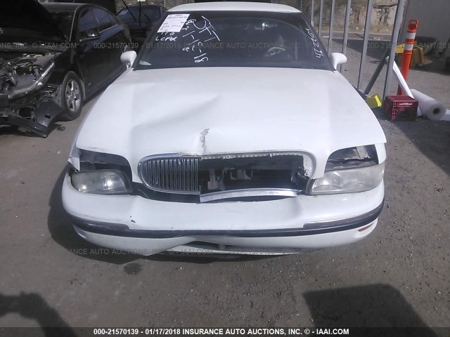 1G4HP52K8XH462209 - 1999 BUICK LESABRE CUSTOM WHITE photo 6