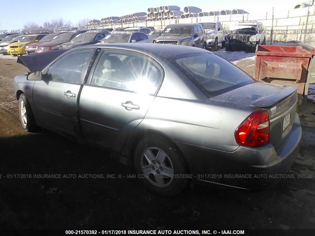 1G1ZT54845F121591 - 2005 CHEVROLET MALIBU LS 银色 照片 3
