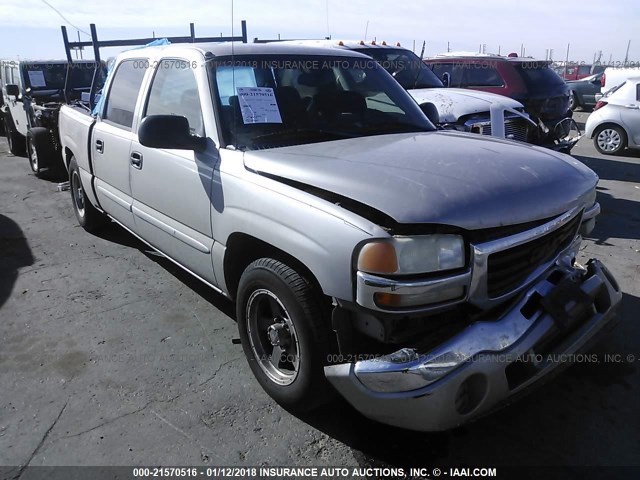 2GTEC13V561276522 - 2006 GMC NEW SIERRA C1500 GRAY photo 1