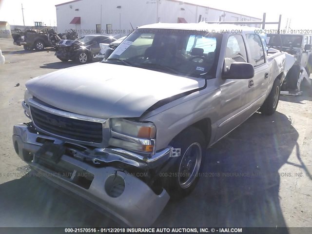 2GTEC13V561276522 - 2006 GMC NEW SIERRA C1500 GRAY photo 2