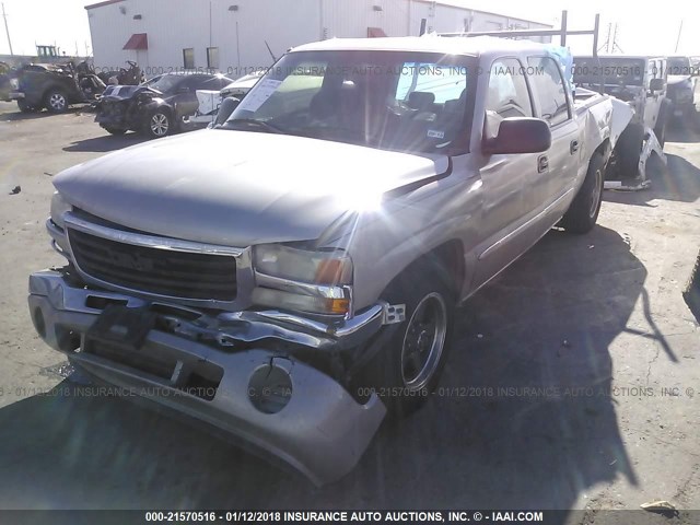 2GTEC13V561276522 - 2006 GMC NEW SIERRA C1500 GRAY photo 6