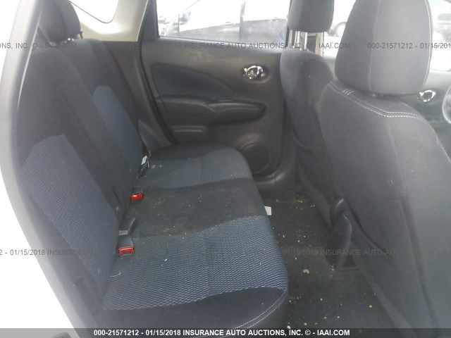 3N1CE2CP7FL385638 - 2015 NISSAN VERSA NOTE S/S PLUS/SV/SL/SR WHITE photo 8