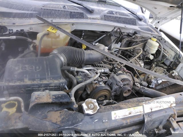 1J4GL48K17W627231 - 2007 JEEP LIBERTY SPORT 白色 照片 10