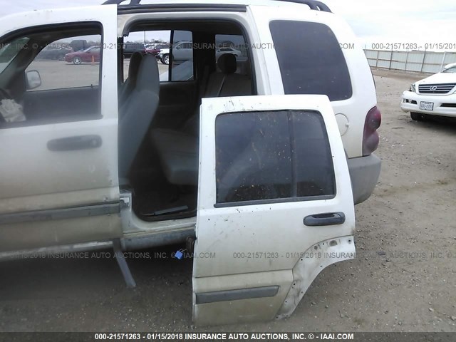 1J4GL48K17W627231 - 2007 JEEP LIBERTY SPORT 白色 照片 6
