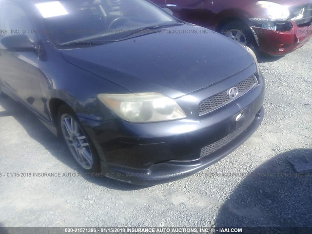 JTKDE177370181156 - 2007 TOYOTA SCION TC 灰色 照片 6