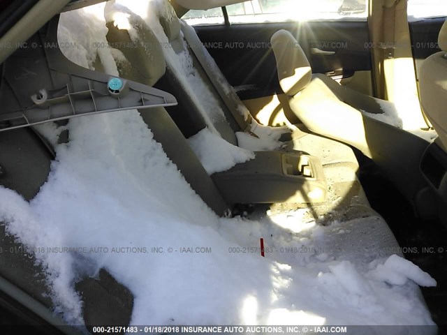 4T4BF1FK2CR200883 - 2012 TOYOTA CAMRY SE/LE/XLE წითელი ფოტო 8