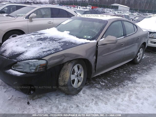 2G2WP552661159538 - 2006 PONTIAC GRAND PRIX ოქროსფერი ფოტო 2