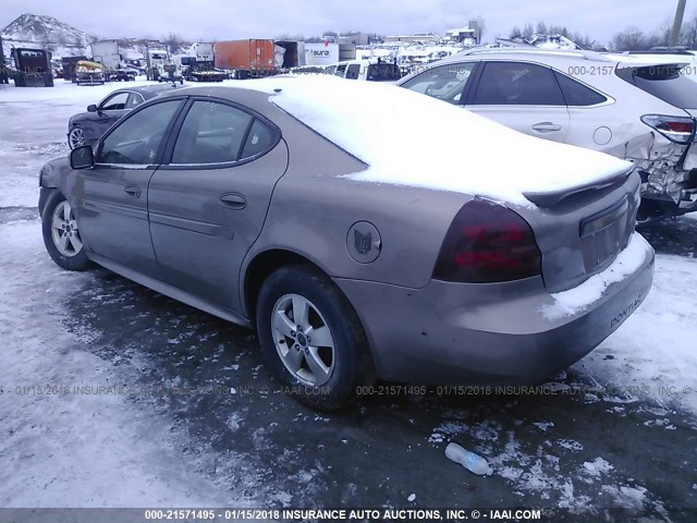 2G2WP552661159538 - 2006 PONTIAC GRAND PRIX ოქროსფერი ფოტო 3