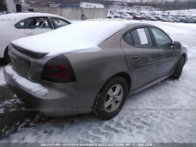 2G2WP552661159538 - 2006 PONTIAC GRAND PRIX ოქროსფერი ფოტო 4