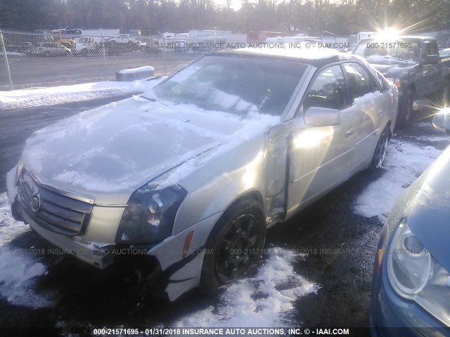 1G6DP577570119365 - 2007 CADILLAC CTS HI FEATURE V6 SILVER photo 2