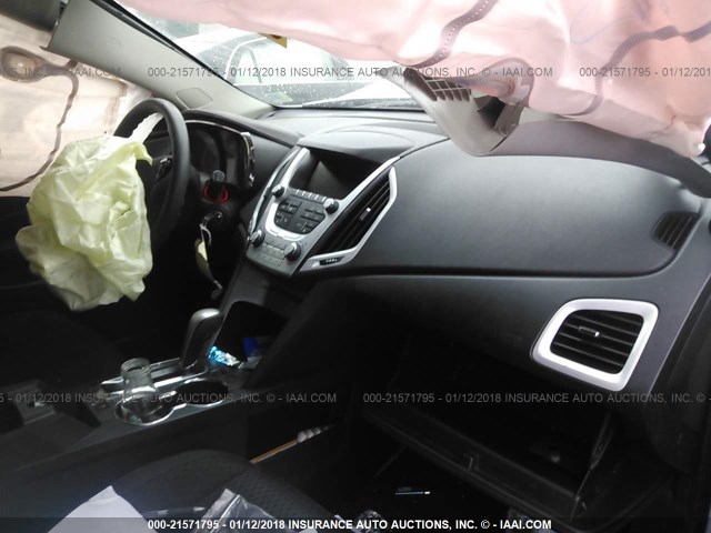 2GKALMEK9E6384490 - 2014 GMC TERRAIN SLE SILVER photo 5