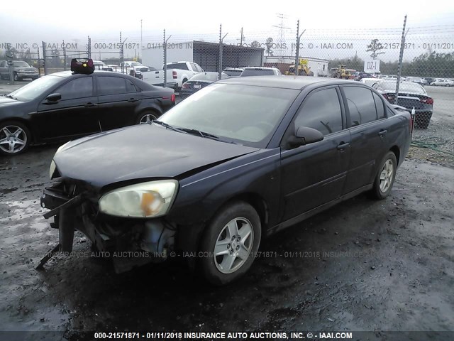 1G1ZT528X5F298844 - 2005 CHEVROLET MALIBU LS 深蓝色 照片 2