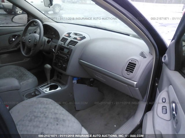 1G1ZT528X5F298844 - 2005 CHEVROLET MALIBU LS 深蓝色 照片 5