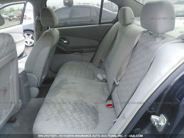 1G1ZT528X5F298844 - 2005 CHEVROLET MALIBU LS 深蓝色 照片 8