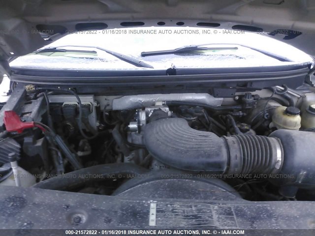 1FTRW12W46FB31242 - 2006 FORD F150 SUPERCREW TAN photo 10