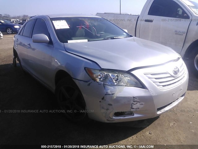 4T1BE46K58U247279 - 2008 TOYOTA CAMRY CE/LE/XLE/SE SILVER photo 1