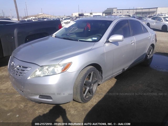 4T1BE46K58U247279 - 2008 TOYOTA CAMRY CE/LE/XLE/SE SILVER photo 2