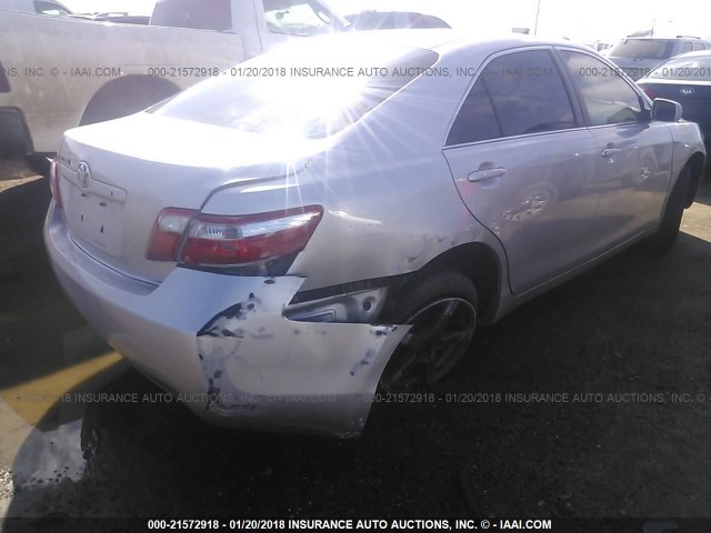 4T1BE46K58U247279 - 2008 TOYOTA CAMRY CE/LE/XLE/SE SILVER photo 6
