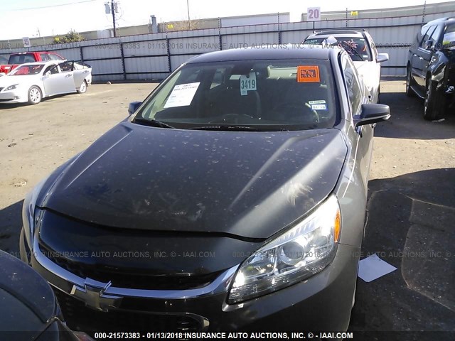 1G11C5SL1FF105757 - 2015 CHEVROLET MALIBU 1LT 灰色 照片 6