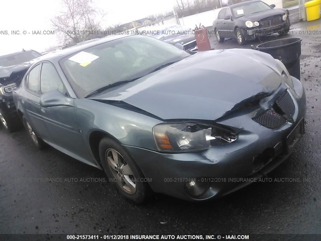 2G2WP552X61244527 - 2006 PONTIAC GRAND PRIX TEAL photo 1