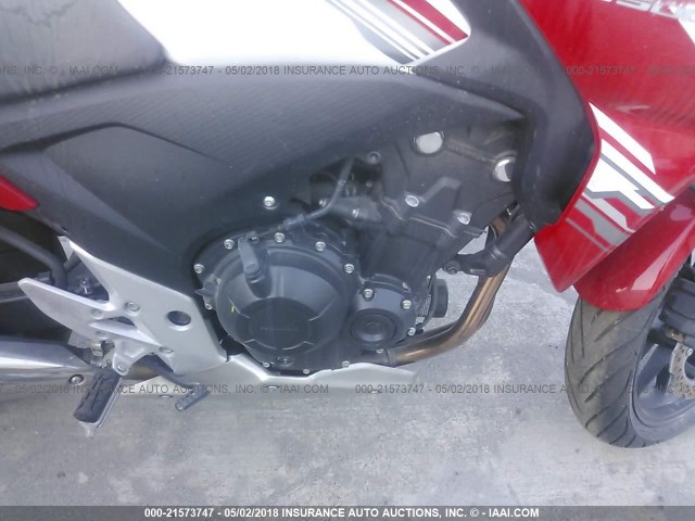 MLHPC4514F5200113 - 2015 HONDA CB500 F WHITE photo 8